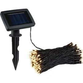 Paulmann Lichterkette Kunststoff, Metall 21,9 m 200 LEDs inkl. Dämmerungssensor schwarz