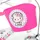 DINO BIKES Hello Kitty 12 Zoll RH 28 cm weiß/rosa