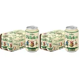 VELTINS Helles Pülleken, EINWEG (6 x 0,33 l Dose) (Packung mit 2)