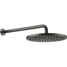 Dornbracht Regenbrause mit Wandanbindung Ø 300mm, Dark Platinum matt,