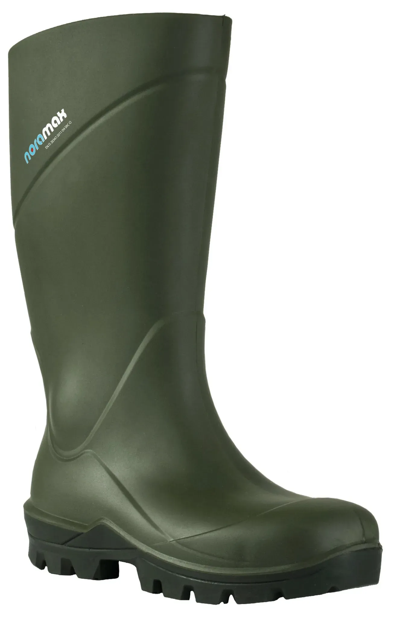 Nora Gummistiefel Noramax O4 Non Safety, oliv, 42