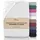 NatureMark Spannbettlaken Mikrofaser-Polyester 90 x 200 cm weiß