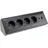 ChiliTec 4-fach USB-A+C, anthrazit