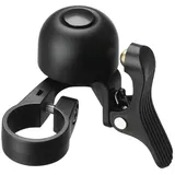 ROCKBROS Fahrradklingel für die linke Lenkerseite schwarz