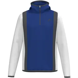 Head Kapuzenpullover Club 25 Tech Hoodie (100% Polyester) royalblau/weiss Herren