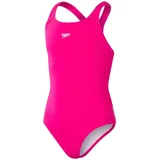 Speedo ECO Endurance+ Medalist Badeanzug für Mädchen, Rosa, 13-14 Jahre