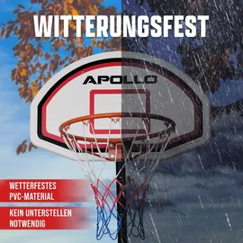 Apollo Basketballkorb mit Ständer und Rollen inkl. Ball & Pumpe - Classic