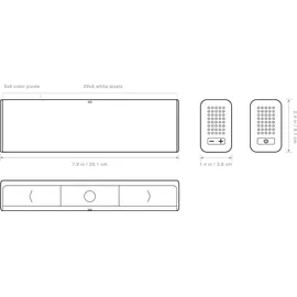 LaMetric Time 37X8 smarte WLAN-Uhr