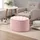 Homcom Sitzbank mit Stauraum Polyester Rosa 71 x 52 x 42 cm