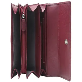 Esquire Viktoria Ladies Long Wallet Damen Geldbörse bordeaux dunkelrot