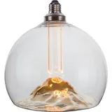 enovalite LED Filament Leuchtmittel Mountain Globe, E27 120lm 1800K dimmbar