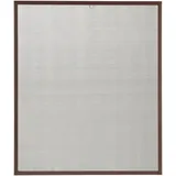 hecht International Insektenschutz Fensterbausatz Master Slim 100 x 120 cm Braun
