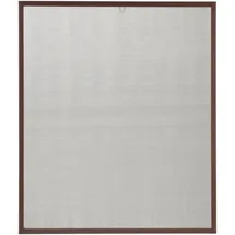 hecht International Insektenschutz Fensterbausatz Master Slim 100 x 120 cm Braun