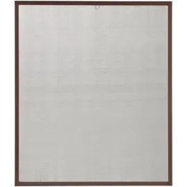 hecht International Insektenschutz Fensterbausatz Master Slim 100 x 120 cm Braun
