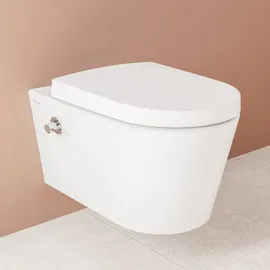 Vitra Options Wand-WC mit WC-Sitz Weiß
