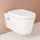 Vitra Options Wand-WC mit WC-Sitz Weiß