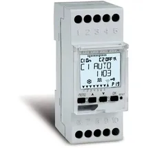 WALLAIR 1IO3091 Zeitschaltuhr digital Wochenprogramm, Jahresprogramm 3500 W IP20 Zufallsfunktion, Urlaubsprogramm, Zyklusprogramm