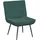 vidaXL Relaxsessel Dunkelgrün Samt 74 x 84 x 64 cm Grün mit Kissen