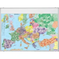 Franken Europakarte 140 x 100 cm grau