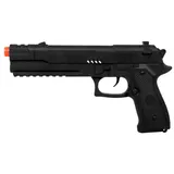 Boland Polizei-Kostüm Spielzeug Polizeipistole, Die Wumme für SWAT-Spezialeinheiten schwarz