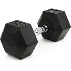 Kurzhantel Gummi Hex 22,5 kg Gewichtheben Unisex bunt 22.5kg