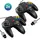 EAXUS Controller 2er Set Schwarz Nintendo 64