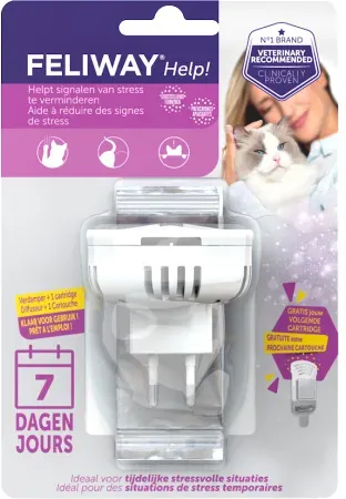 Feliway Help Starter Kit 7 Tagen 1 Verdampfer + 1 Patrone