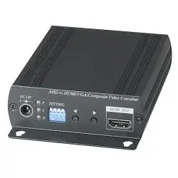 Indexa 25427 AHD-Converter auf HDMI- und VGA-Signal Video-Signalkonverter AHDMI02