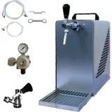 BieTal BieTal® Bierzapfanlage Bierkühler Zapfanlage mit Kühlung 30 Liter/h SET Typ S OHNE CO2 Flasche
