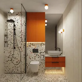 Sollux Lighting Zori 1x8 W orange Glas/Keramik