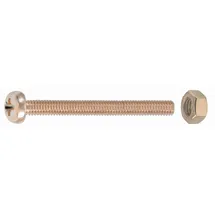 Masidef Gewindeschrauben M4 x 10 mm PH 2 Linsenkopf 20 Stück