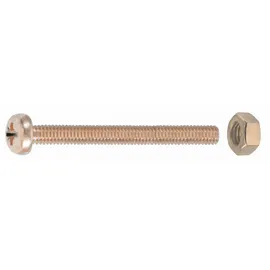 Masidef Gewindeschrauben M4 x 10 mm PH 2 Linsenkopf 20 Stück