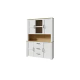 Forte Buffet Toneo 146,1 x 42 x 205,4 mehrfarbig