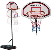 Apollo Basketballkorb mit Ständer und Rollen inkl. Ball & Pumpe - Classic