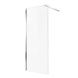 Badplaats Duschwand Florida 60 x 200cm Glas Duschabtrennung Chrom - Walk-i