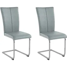 Home Affaire Freischwinger Nils Polyester blau 2er Set