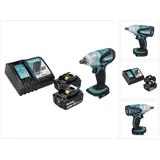 Makita DTW 251 RT Akku Schlagschrauber 18 V 230 Nm 1/2" + 2x Akku 5,0 Ah + Ladegerät