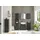BASIC by Balculina Spice Hochschrank 40 x 191 cm Schwarz Holz