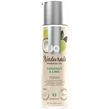 System Jo JO - Naturals Massageöl Kokosnuss & Limette - 120 Ml