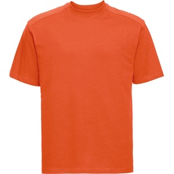 Russell Europe Herren T-Shirt/Arbeits-T-Shirt, orange, L