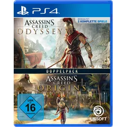 Assassins Creed Odyssey + Origins Doppelpack (PlayStation 4)