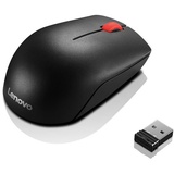 Lenovo Essential Compact - Maus - rechts- und linkshändig - 3 Tasten - kabellos - 2.4 GHz - kabelloser Empfänger (USB)