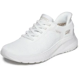 SKECHERS Bobs Squad Chaos Current Mu Off White Textile 37