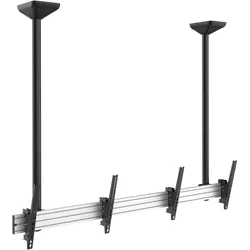 Equip 45"-55" Dual Screen Ceiling Mount