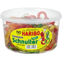 Haribo Kinder Schnuller 150 Stück (1,2 kg)