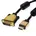 DVI-HDMI Kabel 3 Gold/Schwarz