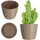 Kadax 19 x 19 x 16 cm Beige