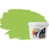 RyFo Colors Silikonharz Fassadenfarbe Lotuseffekt Trend Limonengrün 3l - bunte Fassadenfarbe, weitere Grün Farbtöne und Größen erhältlich, Deckkraft Klasse 1