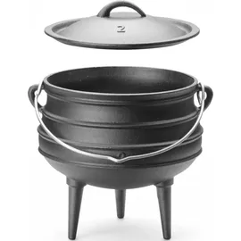 HENDI Gusseisentopf Schwarz, 245x(H)280mm