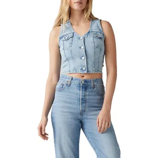 Levi's Damen Bella Denim Corset Top, I Will, L